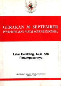 Image of Gerakan 30 September Pemberontakan Partai Komunis Indonesia