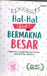 Image of Hal-Hal Kecil Bermakna Besar