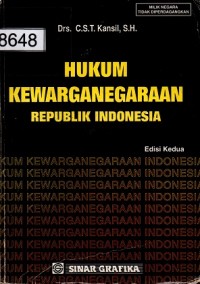 Hukum Kewarganegaraan Republik Indonesia