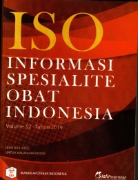 Image of ISO Informasi Spesialite Obat Indonesia