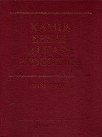Image of Kamus Besar Bahasa Indonesia Edisi Ketiga