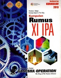 Image of Kumpulan Rumus XI IPA