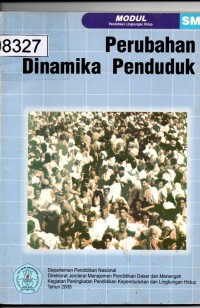 Perubahan Dinamika Penduduk