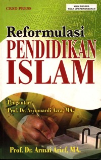 Image of Reformulasi Pendidikan Islam