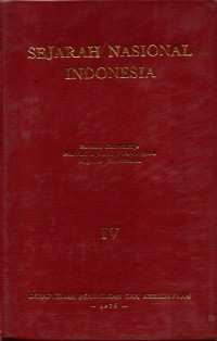 Image of Sejarah Nasional Indonesia IV