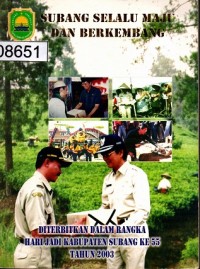 Image of Subang Selalu Maju dan Berkembang