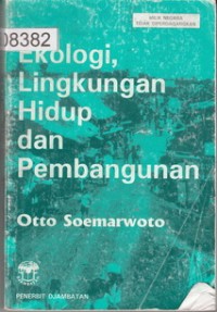 Image of Ekologi Lingkungan Hidup dan Pembangunan