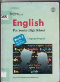 Image of English For Senior High School Kelas 3