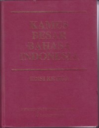 Kamus Besar Bahasa Indonesia