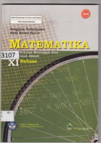 Image of Matematika Bahasa Kelas XI