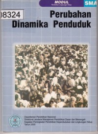 Perubahan Dinamika Penduduk